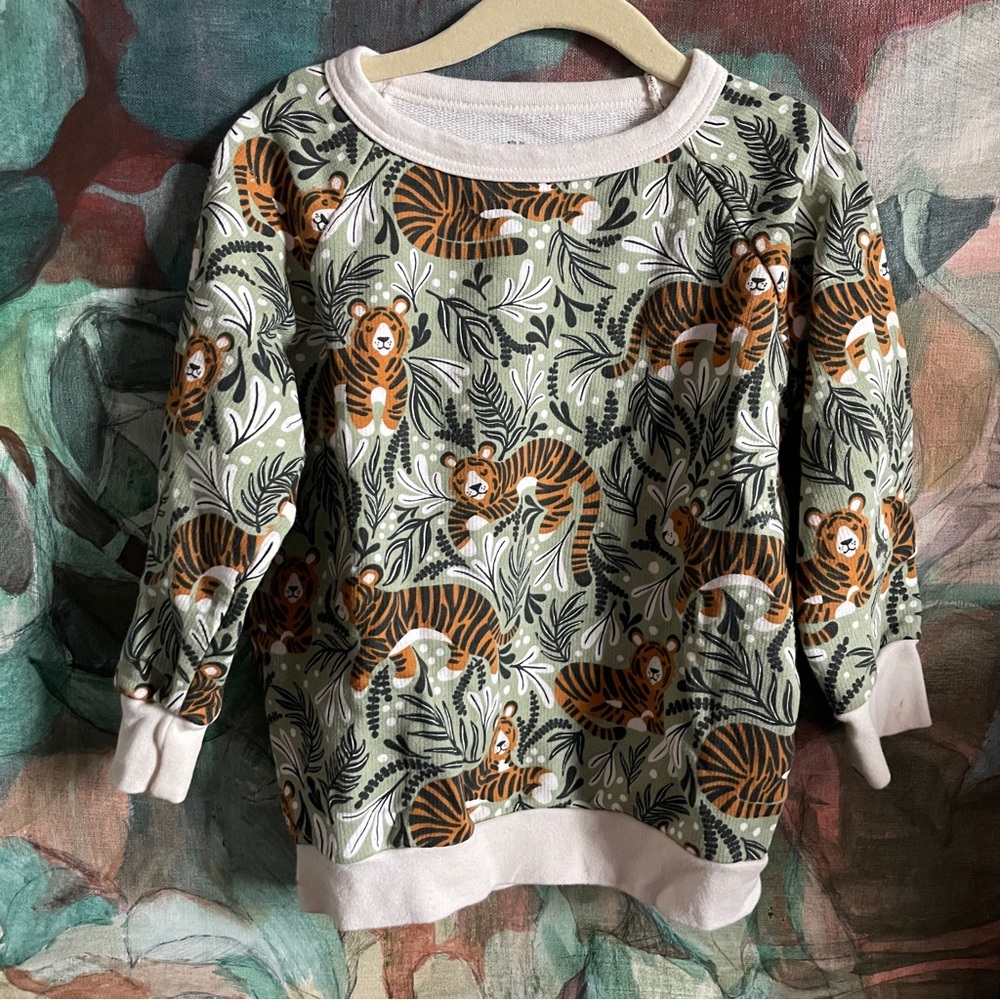 Winter Water Factory Tiger Sweatshirt